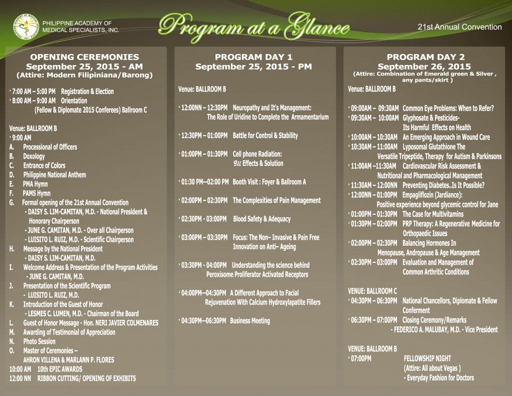 PROGRAM FINAL